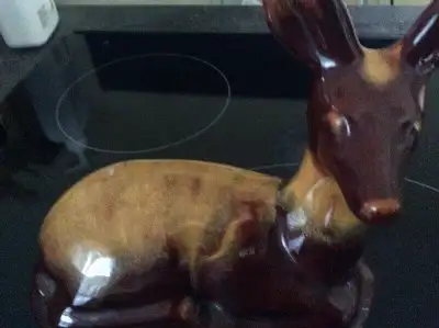 Vintage blue mountain deer, View more