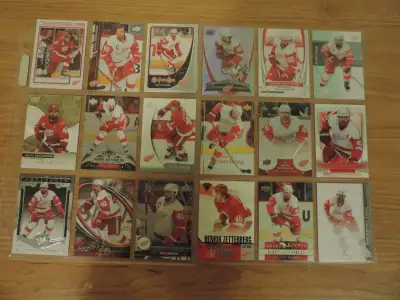 Henrik Zetterberg Hockey Cards - 46 Cards in Total (including rookie) $10 for all Many other players...