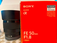 Sony SEL FE 50mm f/1.8 E-Mount Lens
