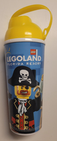 Legoland Florida Resort Souvenir Drinking Bottle Like New