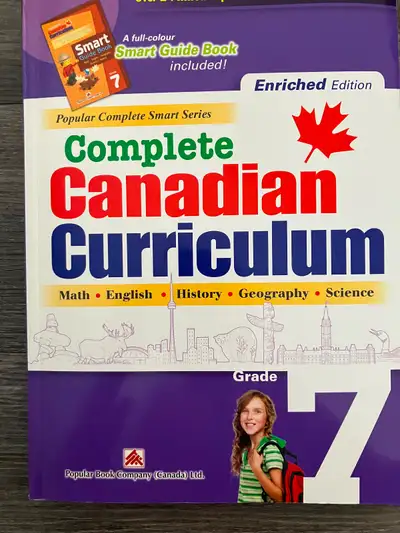 Complete Canadian Curriculum Grade 7 Enriched Edition Textbook, View more