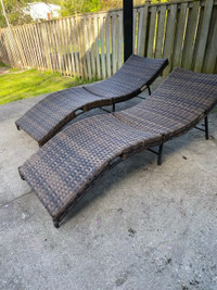 Foldable Sun Loungers - Outdoor Furniture 
