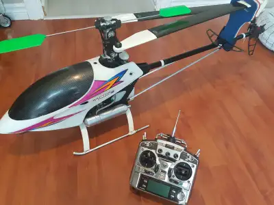 Raptor 50SE 3D nitro RC Helicopter with transmitter and receiver, View more