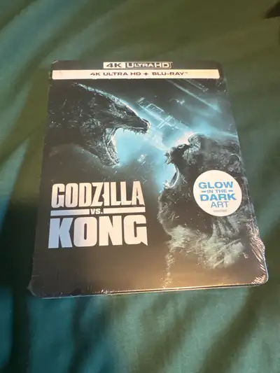 Godzilla vs Kong 4K UHD + Blu-ray Steelbook, View more