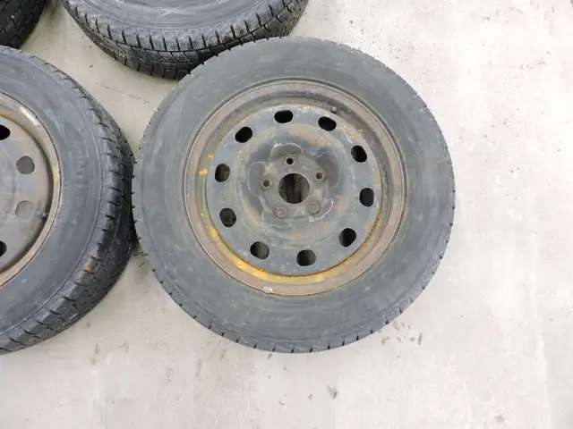 17-Inch Rims 5X4.75 Bolt Pattern With Dunlop Snows  P225/65R17 in Tires & Rims in Stratford - Image 6