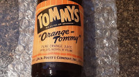 Bottle Collectors - Vintage Full Bottle -  1950 Tommy's Orange