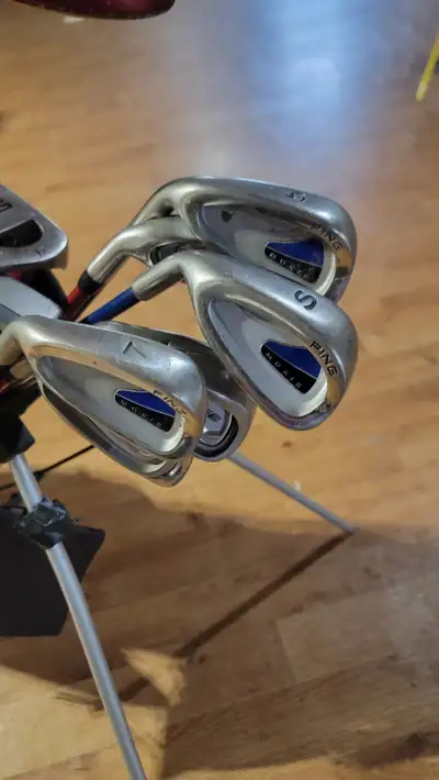 Junior Left Gold Clubs, View more
