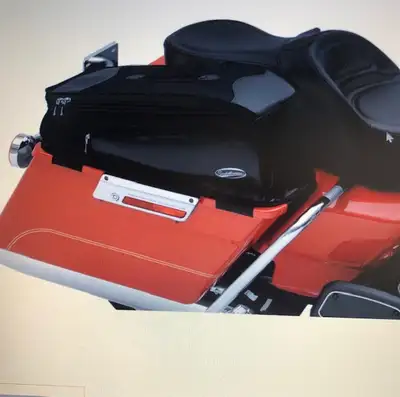 Saddlebag luggage, fits all Harley Touring models, $80.00