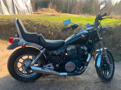 Nice clean, running bike. New tires. Everything works. Minor issues $500. Ownership in my name.