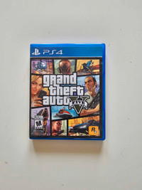Gta 5 ps4 game used like new
