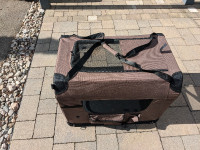 Large Travel Dog Crate (Folding) 32x23x23Inches