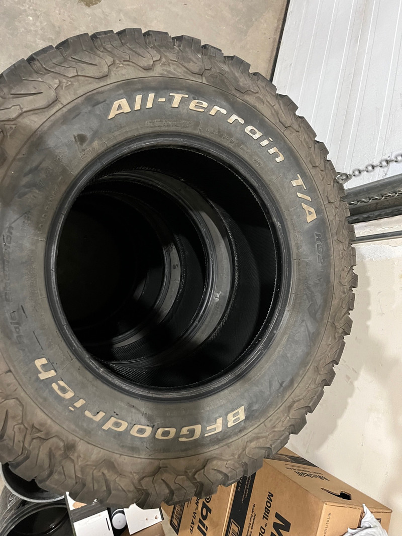 BFGoodrich All Terrain T/A LT 285/70/R17 | Tires & Rims | Edmonton | Kijiji