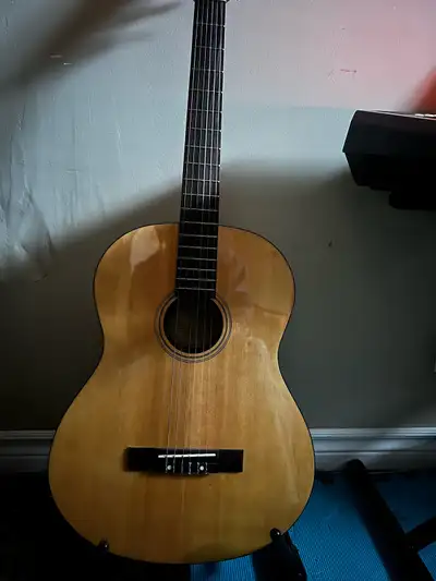 Acoustic Guitar for sale with stand, View more
