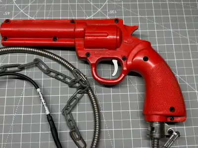 Nintendo PlayChoice-10 Orange Light Gun for parts + extras, View more