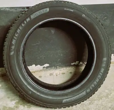 For Sale: Set of 4 Michelin Cross Climate 2 All-Weather Tires -245/55R19 Lightly used, with only 500...