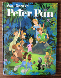 Walt Disney's Peter Pan Vintage Big Golden Book