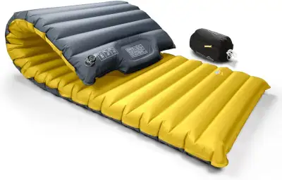 Extra Thickness Wide Plus Sleeping Pad with Built-in Pump, View more