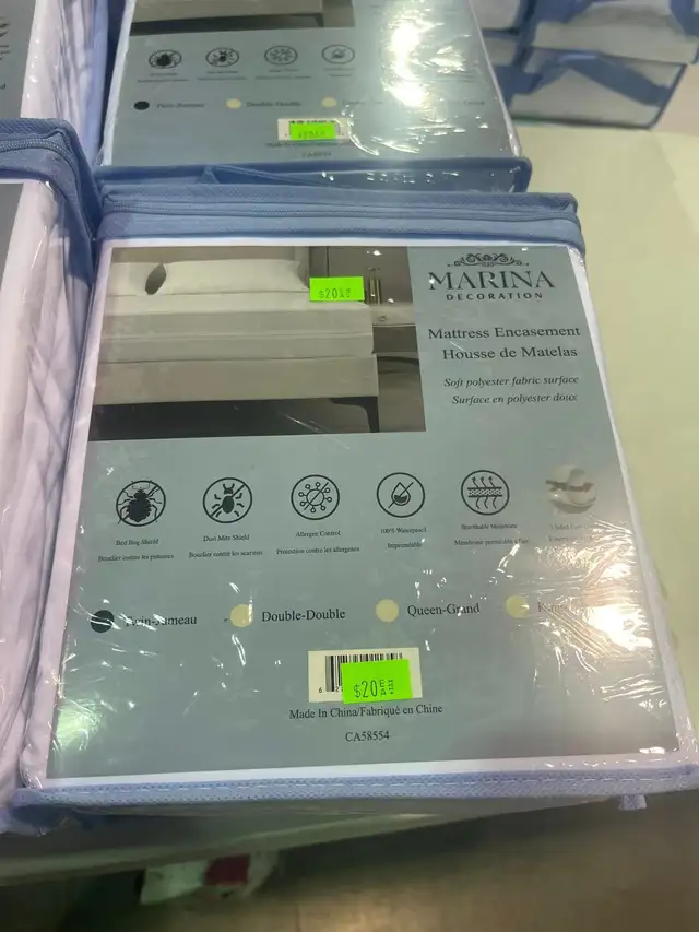 Waterproof Bed Bug Proof Encasement Noiseless Mattress Cover Sur in Bedding in City of Toronto - Image 8