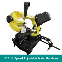 BM20411 FORESTWEST 5" 1/2HP Variable Speed Metal Cutting Bandsaw