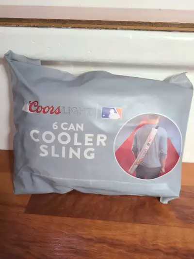Coors Light Insulated Zippered 6 Can Tube Cooler , View more