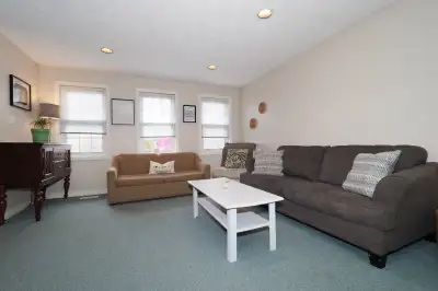 Large & Bright 3-bedroom 2-bathroom unit near Kortright and Gordon. The main floor unit of this stan...