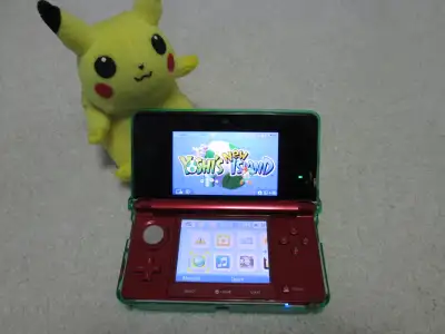 Nintendo 3DS Flame Red System, View more