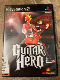 Guitar Hero PS2.
