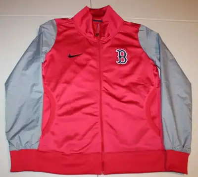 MLB Baseball Boston Red Sox Full Zip Track Jacket Medium Nike, View more
