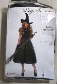 NEW Leg Avenue Darling Spellcaster Women Costume, Black sz 3X/4X