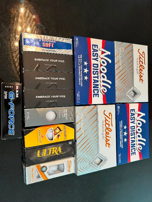 New Golf Balls Titleist Vice Taylormade $7 in Golf in Strathcona County - Image 2