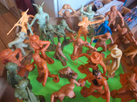 1960 louis marx plastic action figures