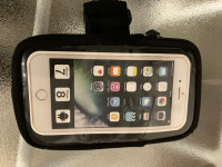 Generic Phone Carrying Case with Velcro Strap Band