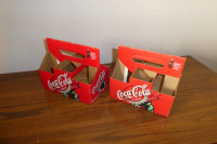 2 Supports en carton pour Coca-Cola Classique