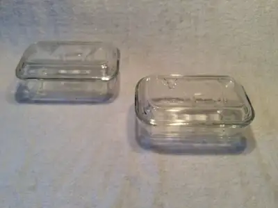 PYREX 2 BOITES RÉFRIGÉRATEUR AVEC VACHE, View more