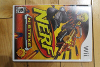 Wii NERF N Strike Game Disc with Case