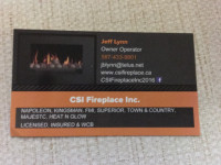 Clean, Service, Inspect and Repair Gas Fireplaces