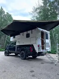 Truck box camper