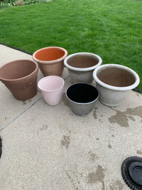 Flower pots / Planters $10 each or all $35