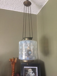 Hall hanging oil lamp 