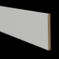Flat Baseboard 5” MDF - $1.09/ linear ft 