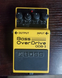 Boss bass overdrive