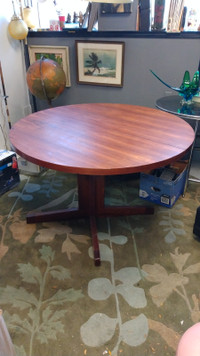 Rosewood dining table.