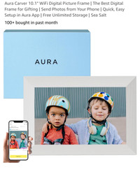 Aura Carver 10.1" WiFi Digital Picture Frame | The Best Digital 