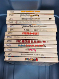 Nintendo wii games