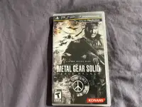 PSP Metal Gear Solid Peace Walker Complete Game