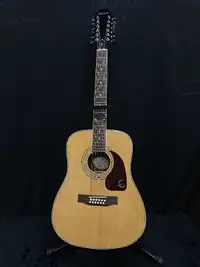 Epiphone DR-212 Songmaker 12-String Acoustic Guitar - Natural-
