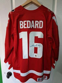 Connor Bedard Autographed Nike Team Canada Jersey
