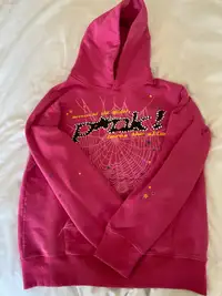 Pink! Sp5der hoodie for sale 