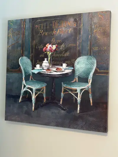 Petit Dejeuner Picture on canvas, View more