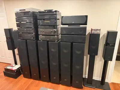 Soundstage Speakers, and large stereo equipment package for sale, View more